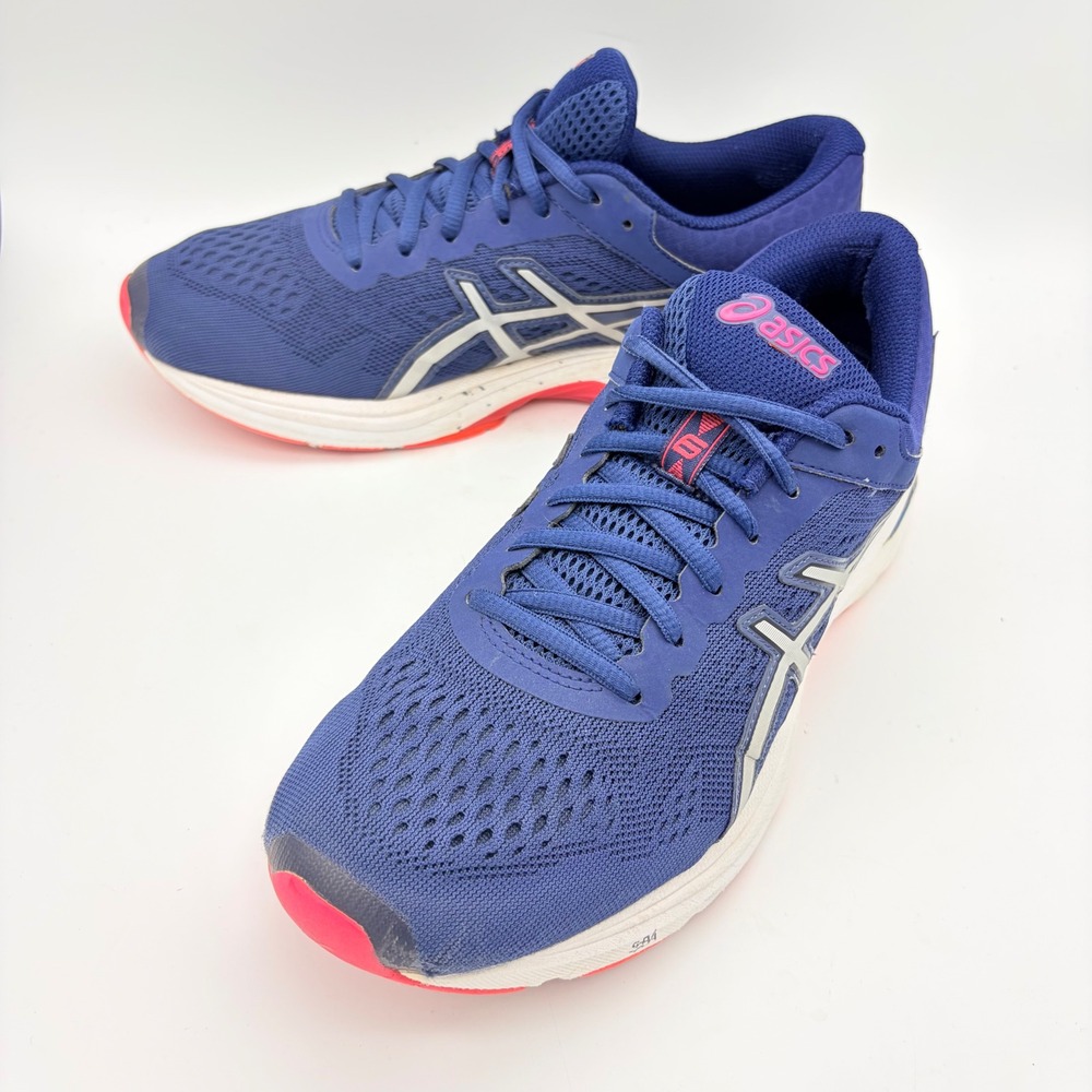 ASICS GT-1000 6 Blue Pink Running Shoes Womens 9.5 Road Gym Walking